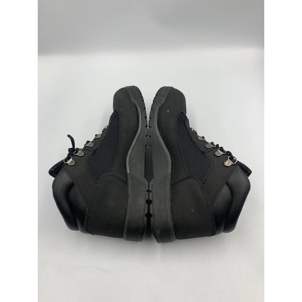 Timberland Helcor 3830 Mid High Ankle Lace Up Black Boots Youth Boys US Size 6